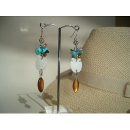 Boucles d'oreilles poisson