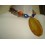 Collier tranche d'agate