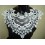 Collier plastron dentelle