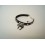 Bracelet galon noir